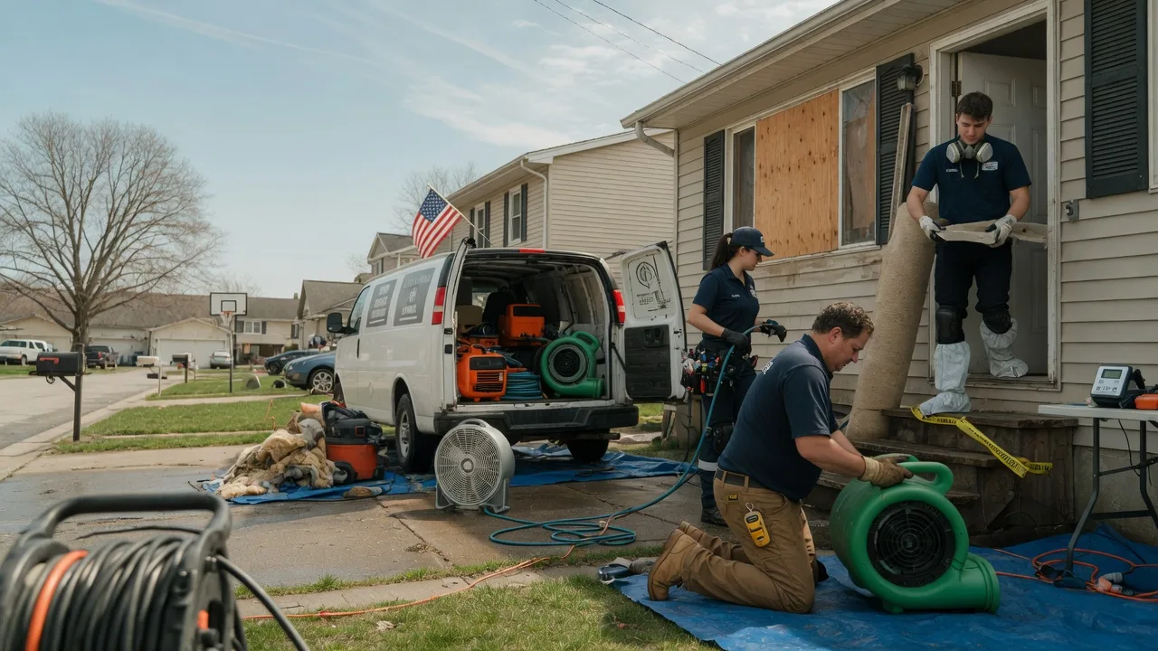 Water Damage Restoration in Corunna, IN near me